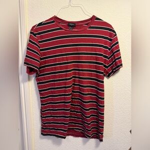Forever 21 Red and Black Men’s Shirt